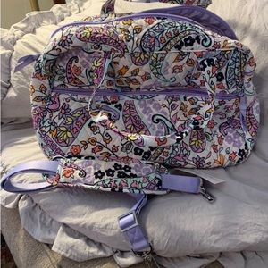 Vera Bradley travel set “Maddalena” paisley